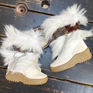 BearPaw Real Fur Kola Winter Boots - Apres Ski for that Designer Toddler!